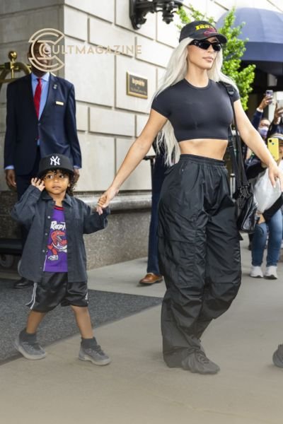 Kim Kardashian With Psalm West