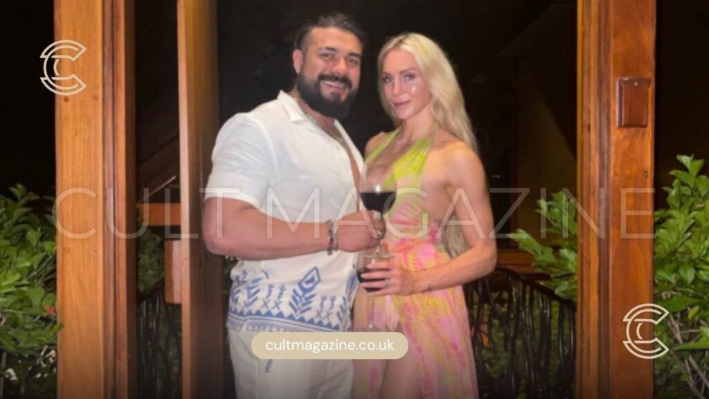 Riki Johnson and Charlotte Flair 