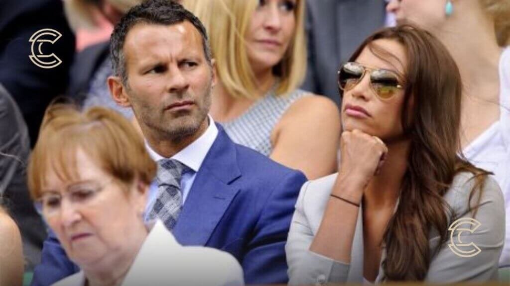 Stacey Giggs with Ryan Giggs