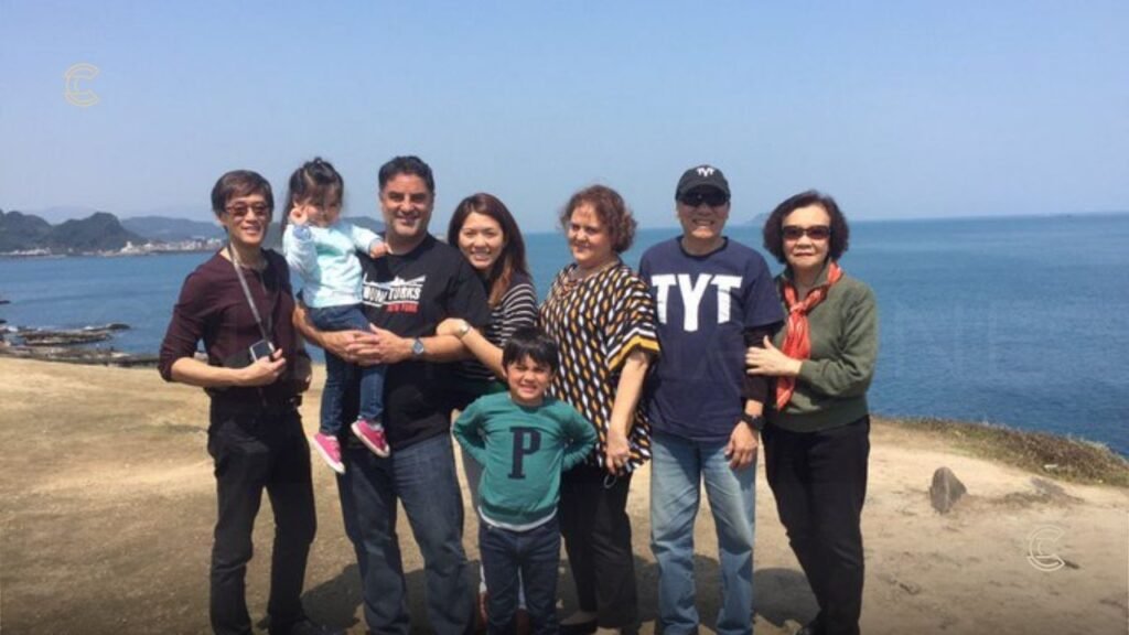 Cenk Uygur with Wendy Lang and Family