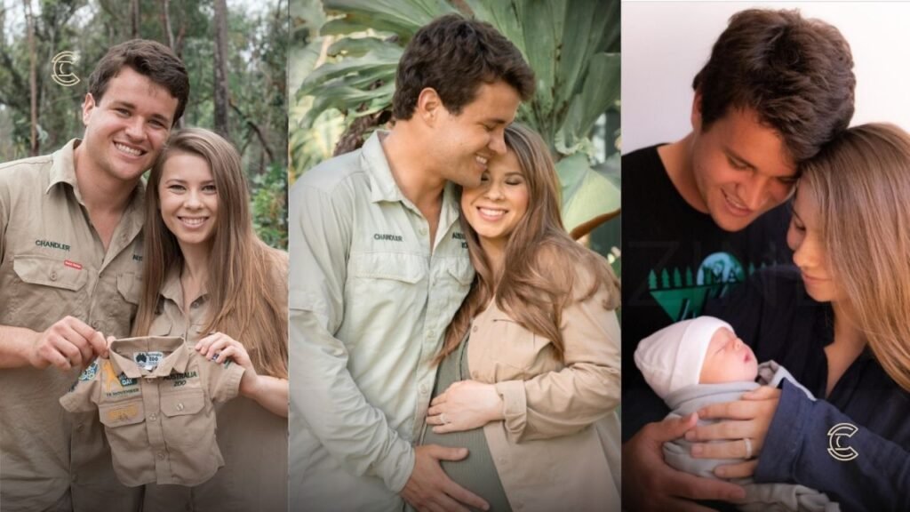 Chandler Power with Bindi Irwin Welcoming baby