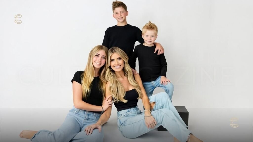 Christina Meursinge With Childrens