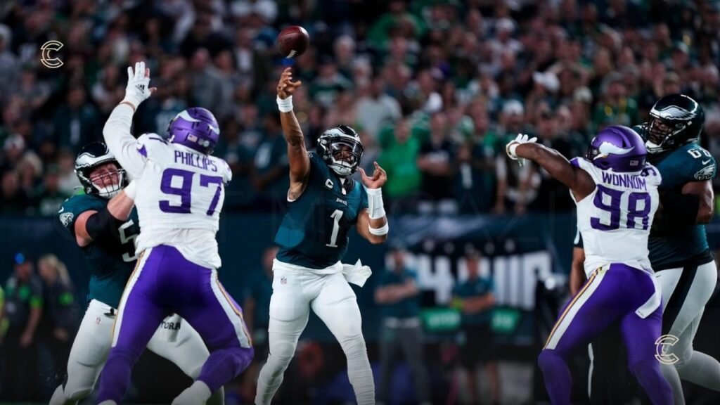 Minnesota Vikings vs Philadelphia Eagles Teams Performance