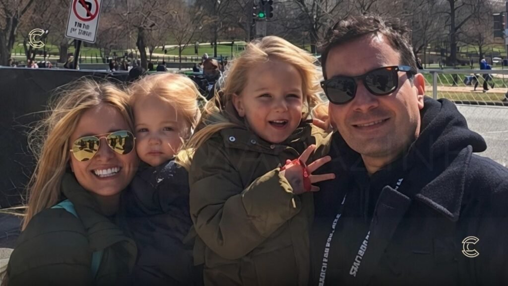 Nancy With Daughter And Husband