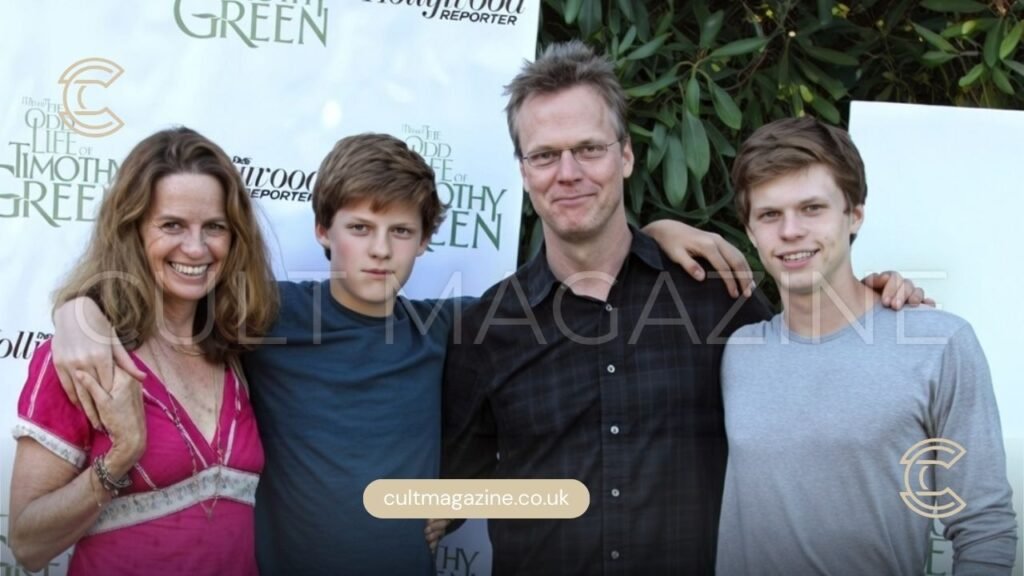 Susan and Peter Hedges With Sons 