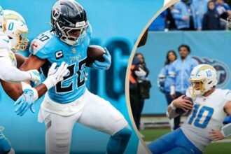 Tennessee Titans vs Chargers Match Player Stats