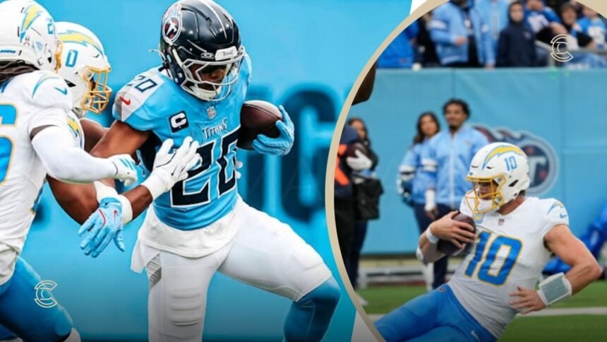Tennessee Titans vs Chargers Match Player Stats