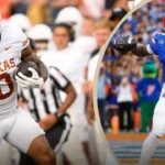 Texas Longhorns Football vs Florida Gators Football Match Player Stats