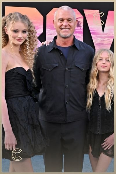 Eric William Dane With Daughters