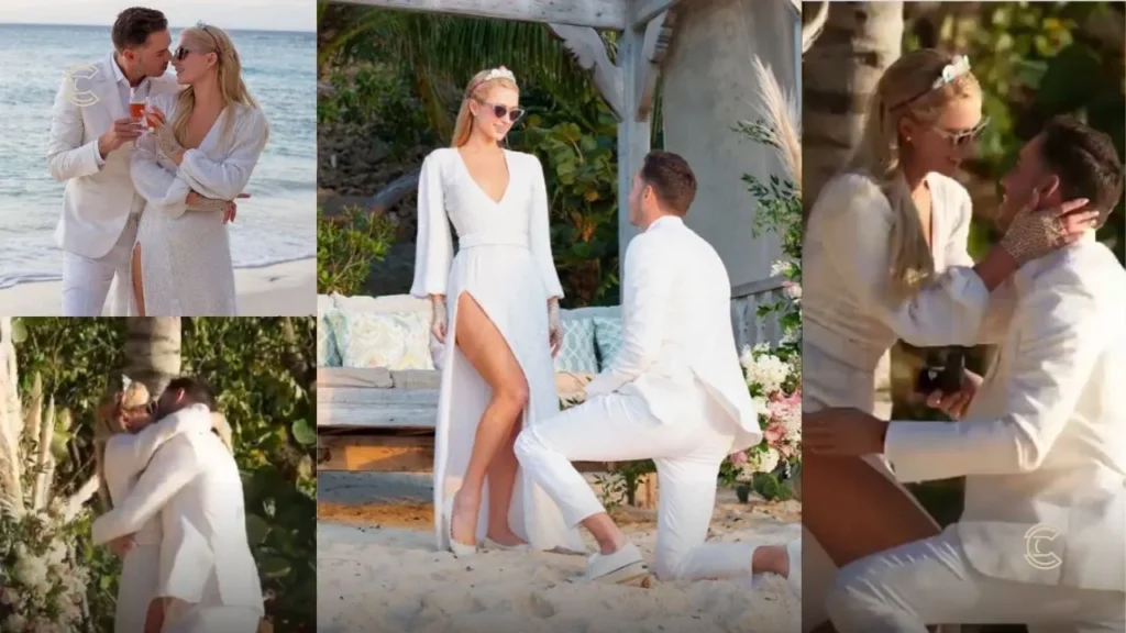 Carter Reum Propose Paris Hilton