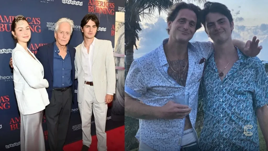 Sister With Father and Half Brother 